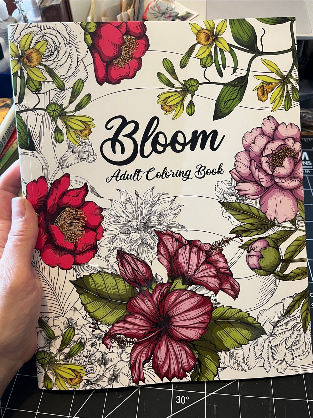 5/$25 Bloom Adult Coloring Book